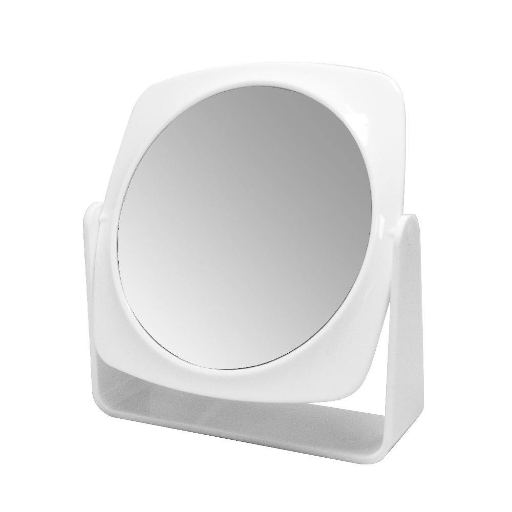 E00558 ESPEJO C/PIE DOBLE FAZ N*558 (di&aacute;m. 13cm)