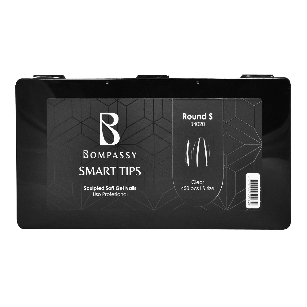 B04020 BOMPASSY SOFT NAIL GEL PREMIUM ROUND S X 450 PCS