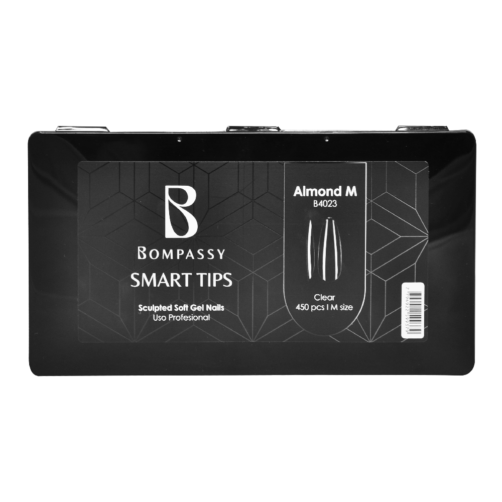 B04023 BOMPASSY SOFT NAIL GEL PREMIUM ALMOND M X 450 PCS