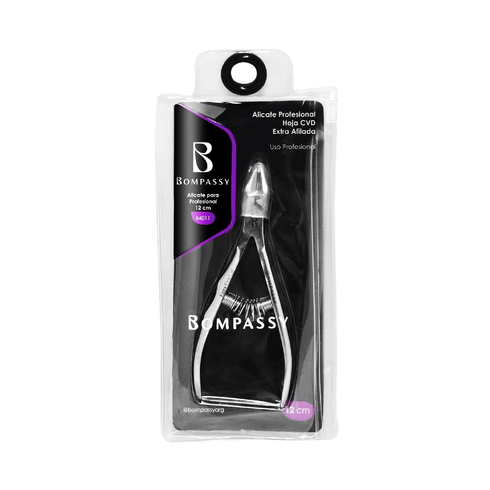BOMPASSY ALICATE PROF UÑAS RECTO 12 CM | Vista 2
