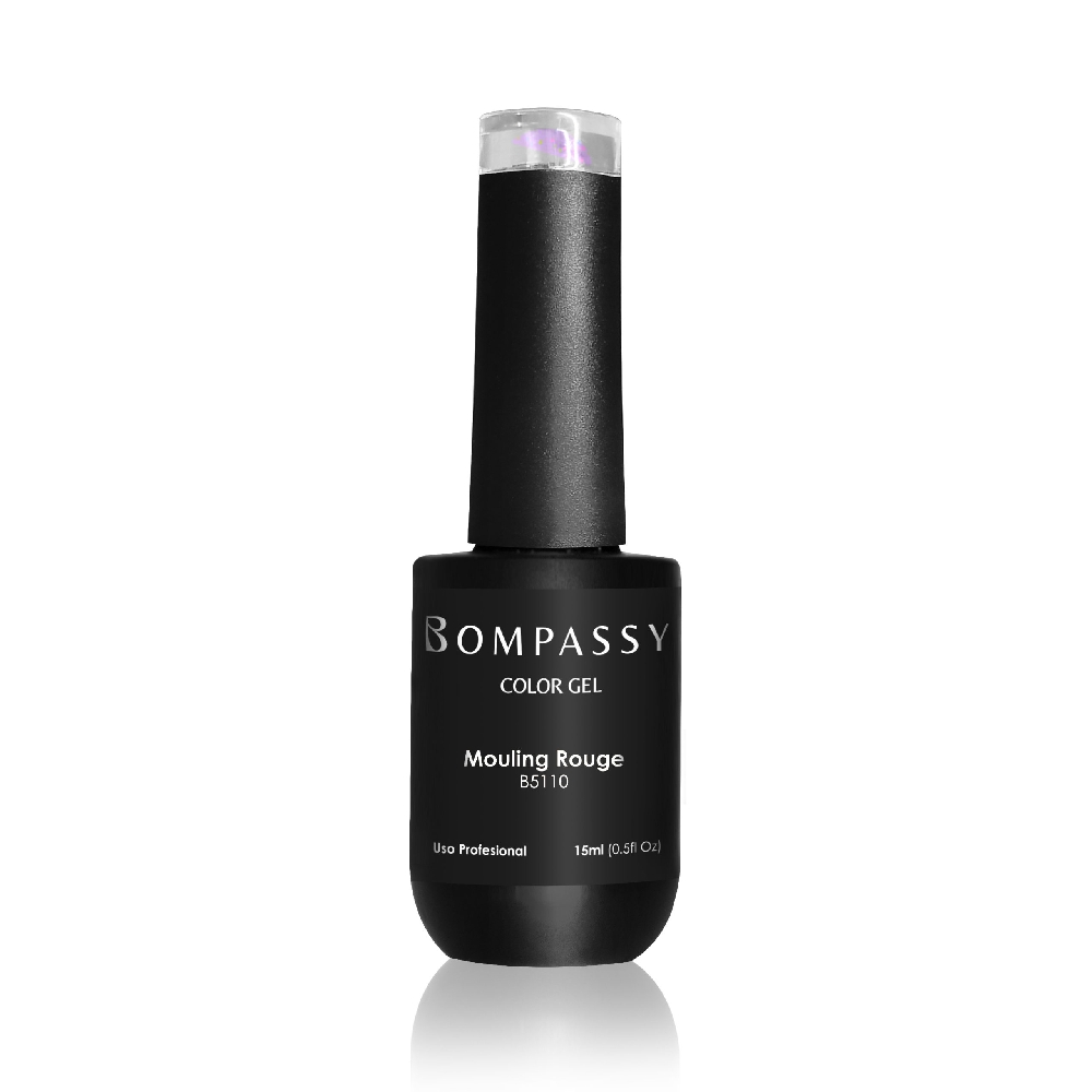 BOMPASSY ESMALTE SEMI MOULING ROUGE 15ML | Vista 3