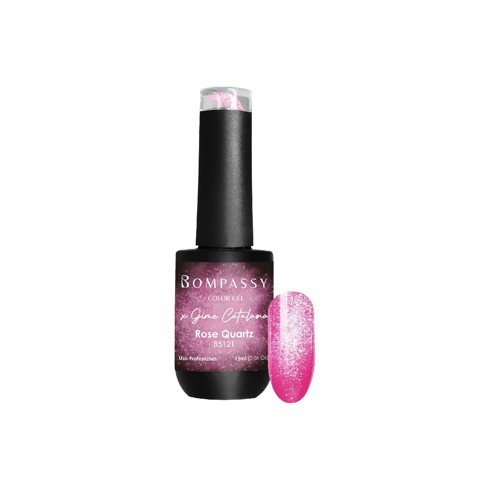 BOMPASSY ESMALTE SEMI ROSE QUARTZ CAPSULA G.C. | Vista 3