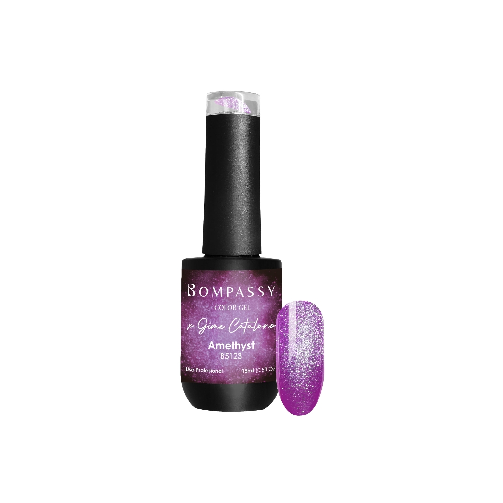 BOMPASSY ESMALTE SEMI AMETHYST CAPSULA G.C. 15ML | Vista 3