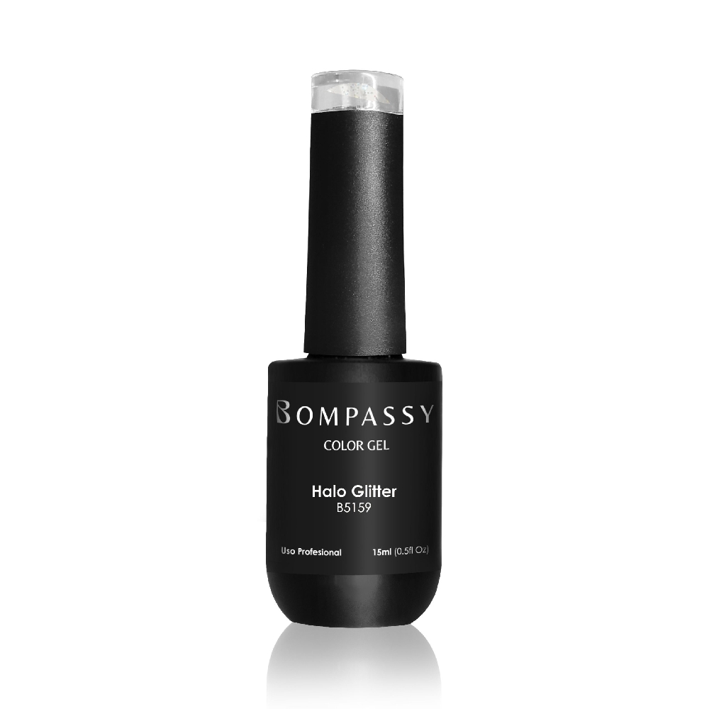BOMPASSY ESMALTE SEMI HALO GLITTER 15 ML NUEVO | Vista 2