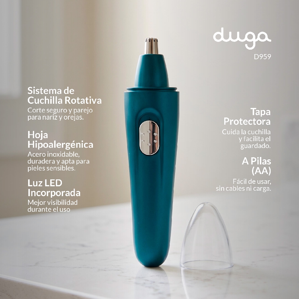 MÁQUINA HIGIENE PERSONAL A PILAS DUGA | Vista 2