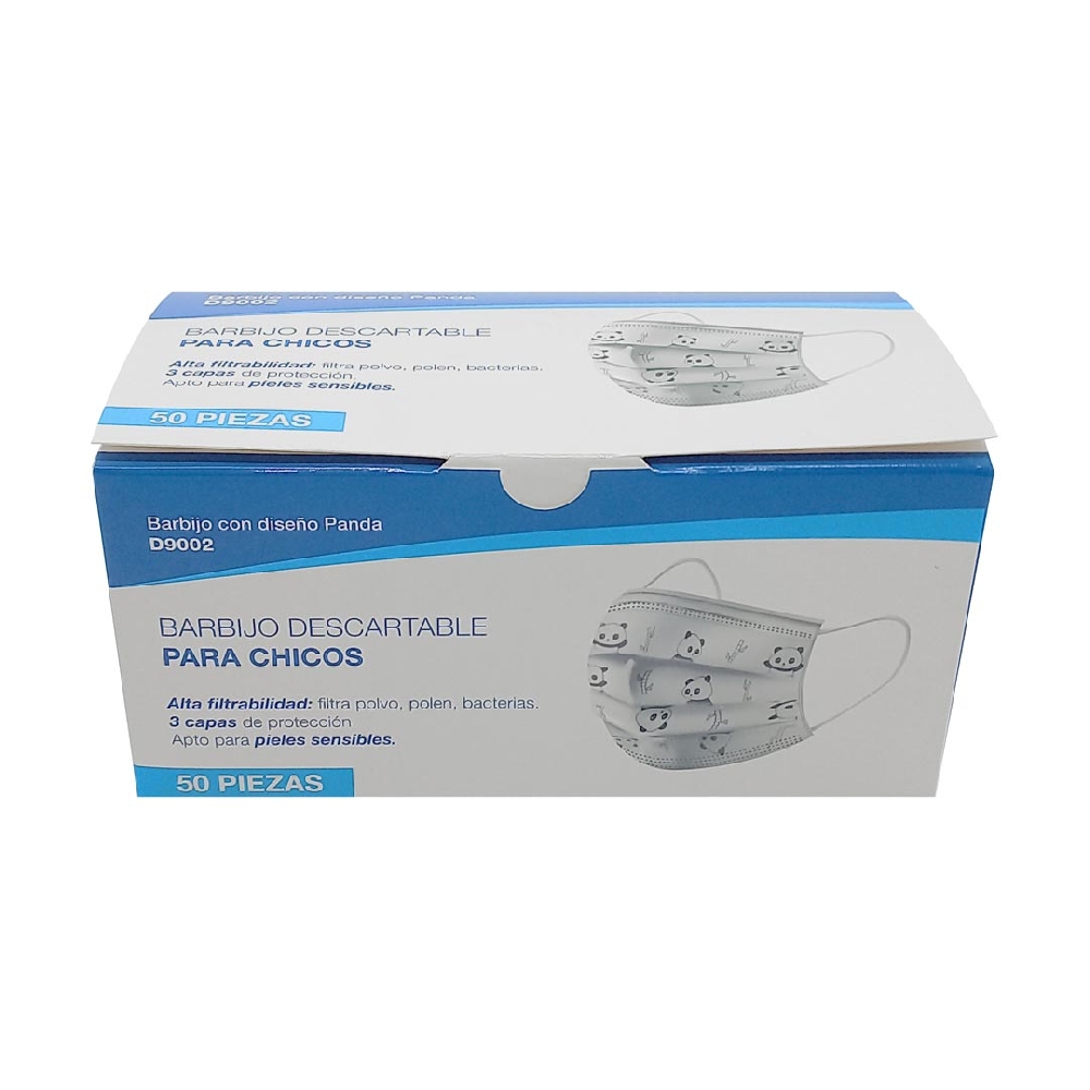 BARBIJO DESCARTABLE X 50 P/CHICOS PANDA | Vista 3