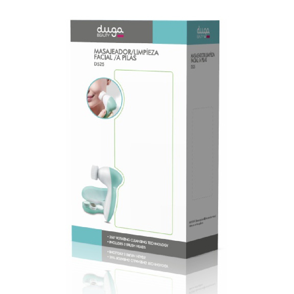 MASAJEADOR LIMPIEZA FACIAL A PILAS | Vista 2