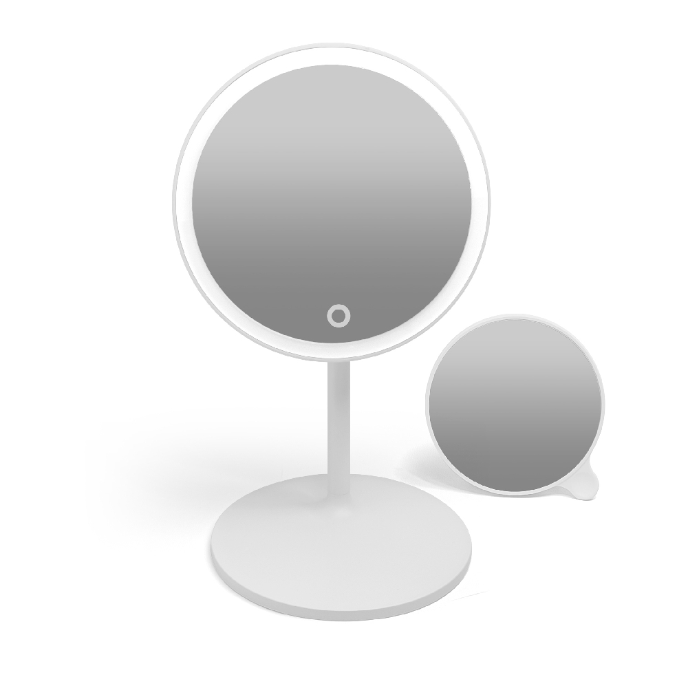 ESPEJO LED 1X + 5X MINI CON PIE CABLE USB | Vista 2