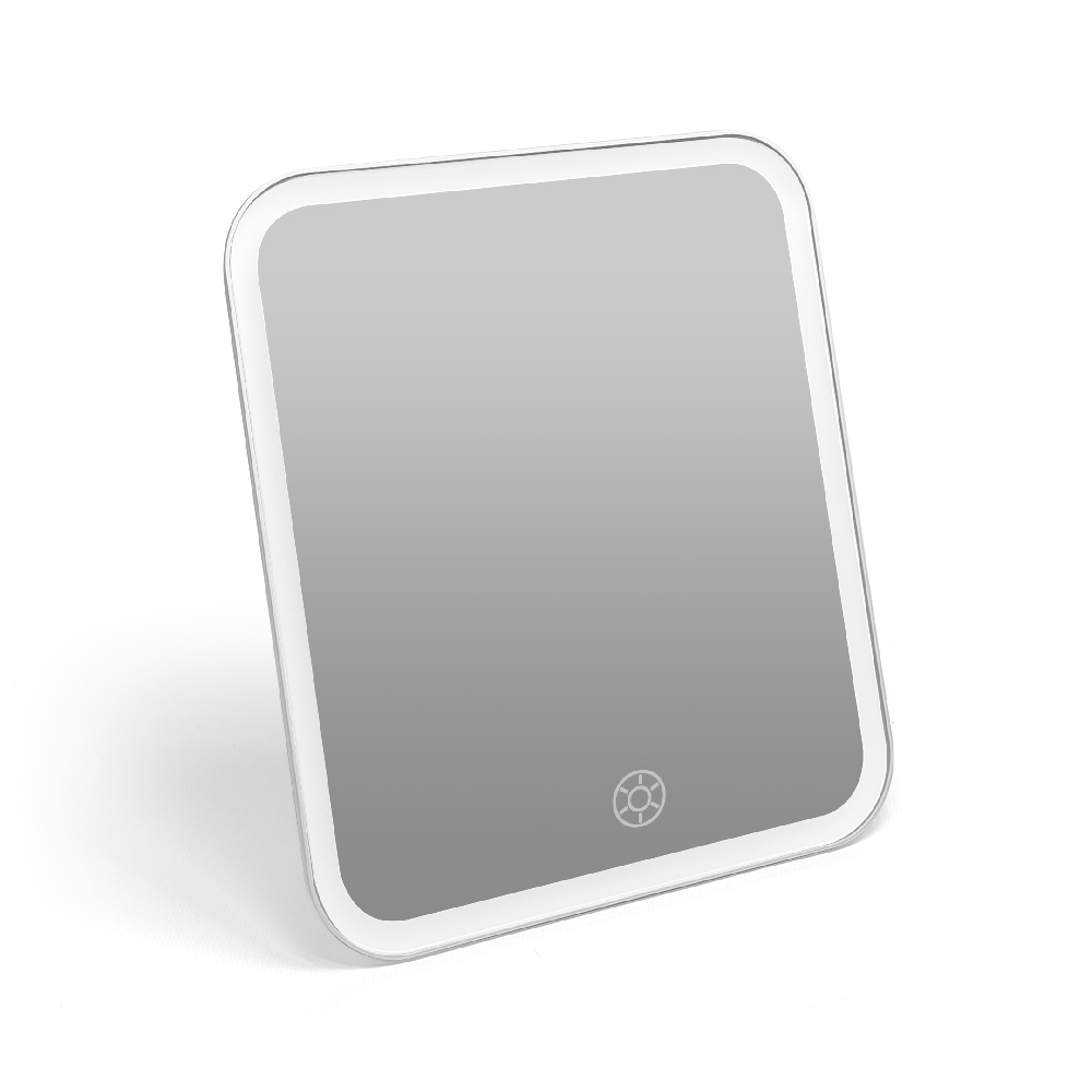 E00816 ESPEJO LED BLANCO SOPORTE TIPO PORTA RETRATO