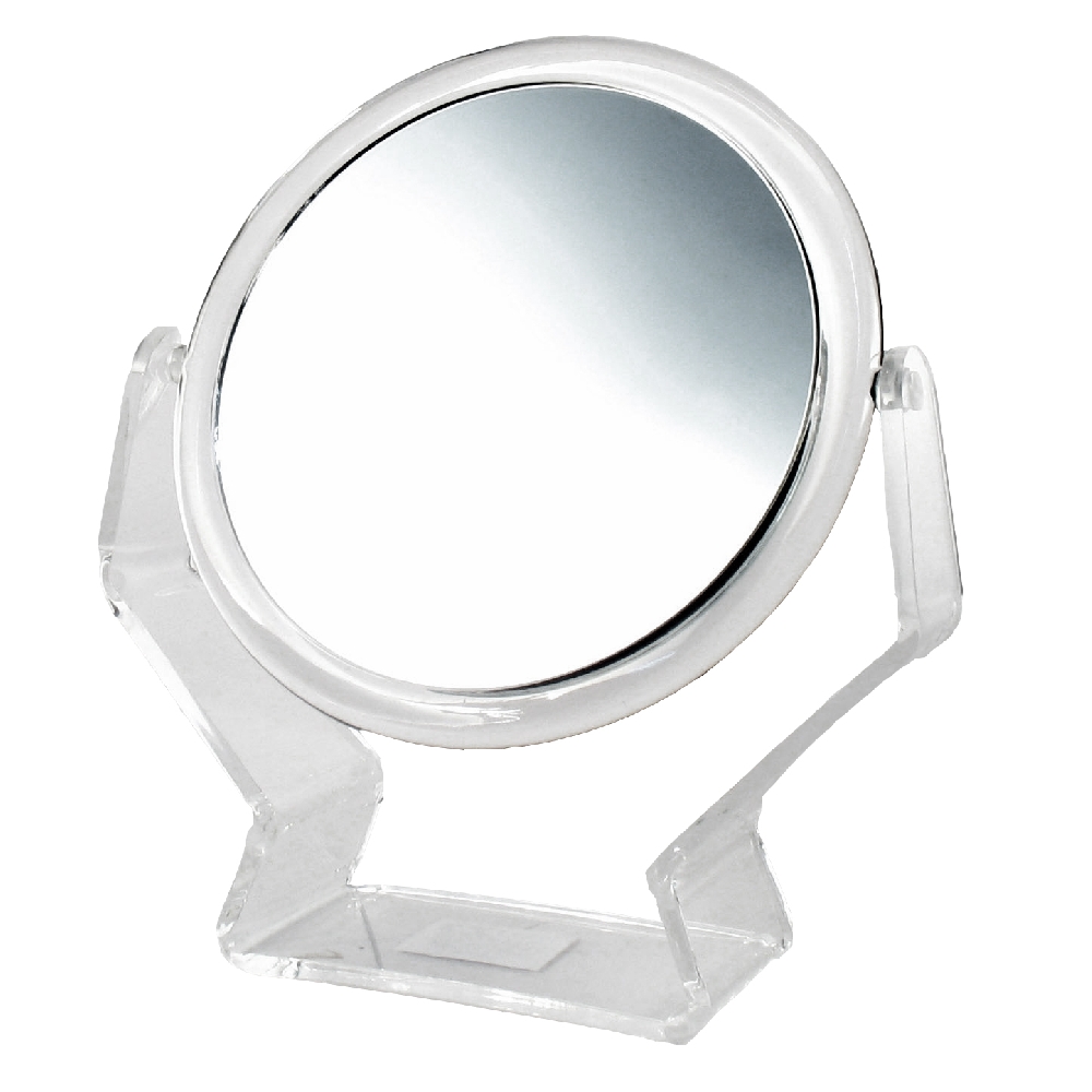 E02705 ESPEJO ACRILICO 15CM 5 X C/PIE