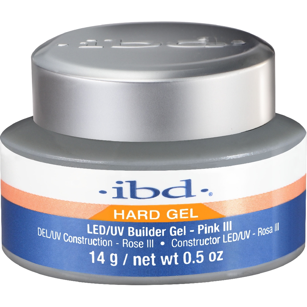 I72172 IBD BUILDER GEL PINK III 14 GR. UV/LED