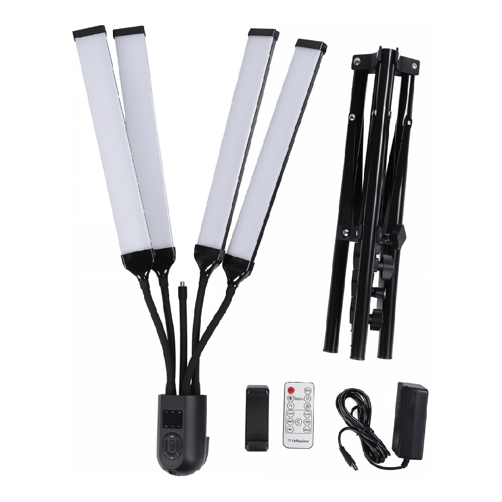 LÁMPARA LED 4 TUBOS | Vista 4