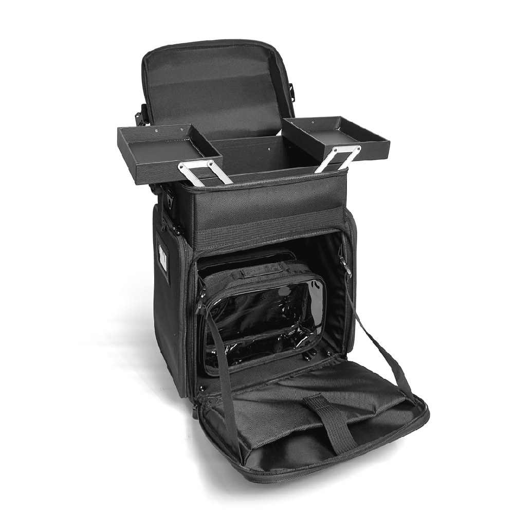 MALETIN MULTI USO PREMIUM NEGRO C/RUEDAS | Vista 2