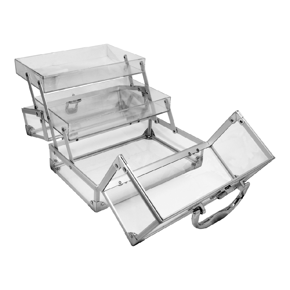 MALETIN ACRILICO 2 BANDEJAS 235X150X145 | Vista 2