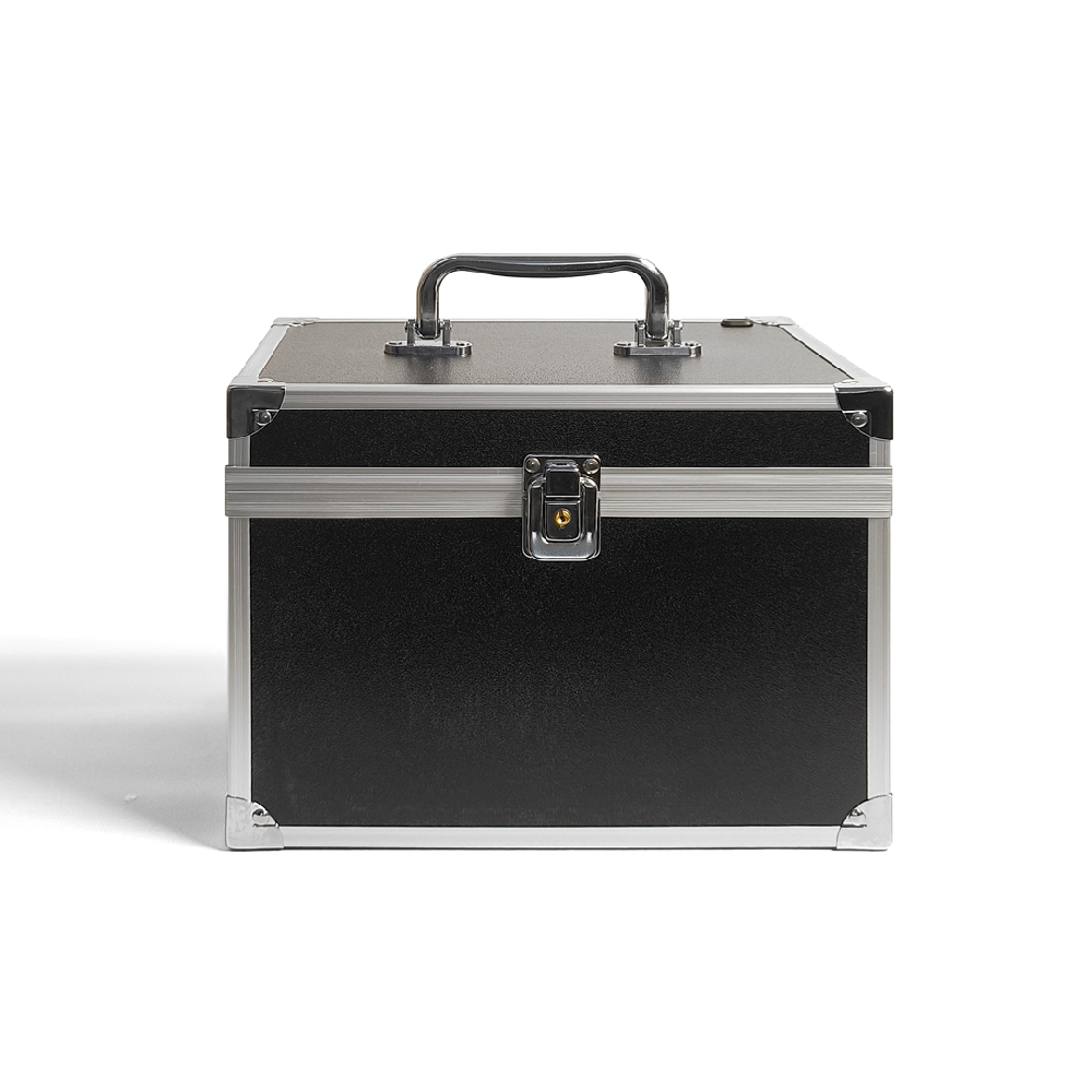 Maletín negro + espejo con luz Led (3 tonos) | Vista 3