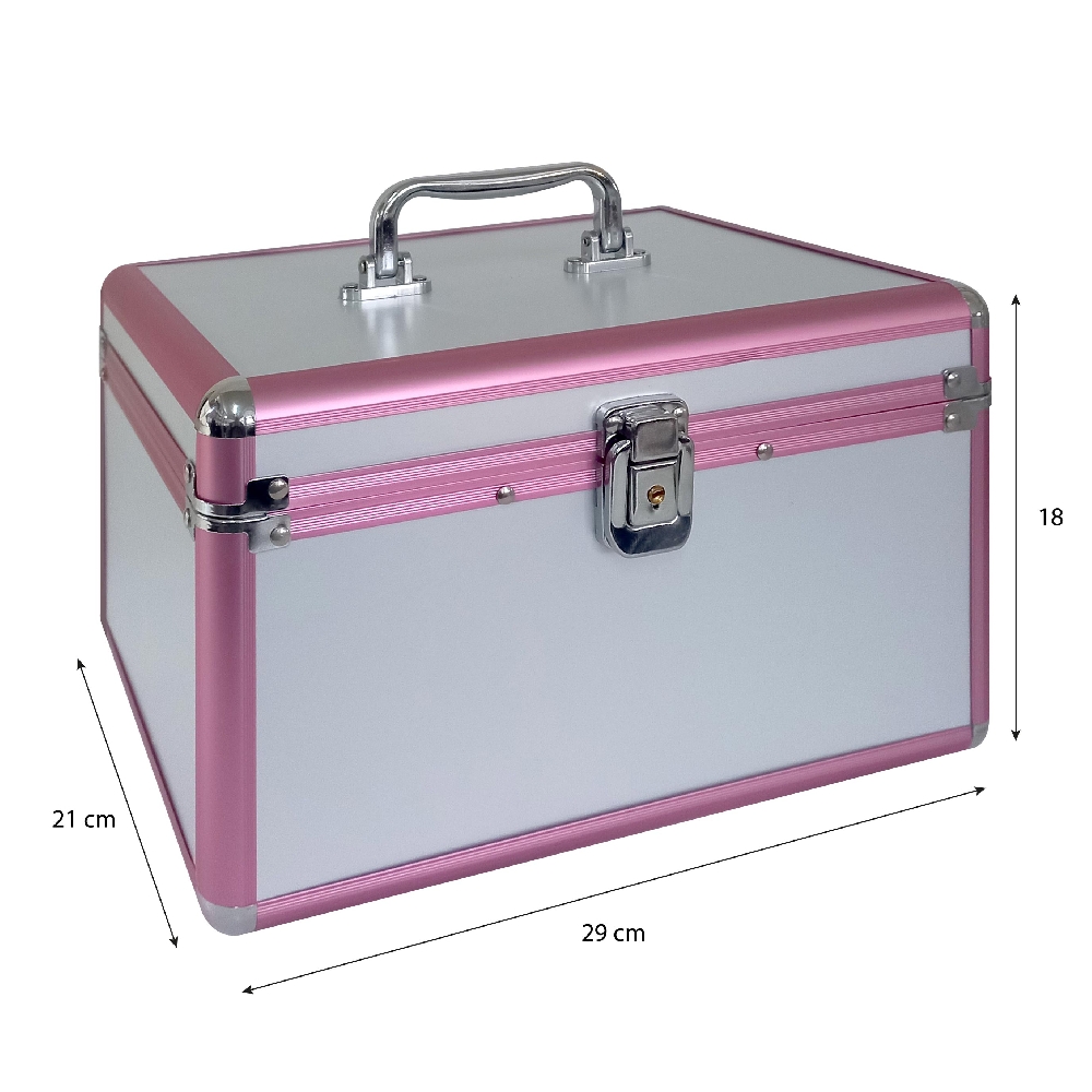 Maletín aluminio con 2 bandejas | Vista 4