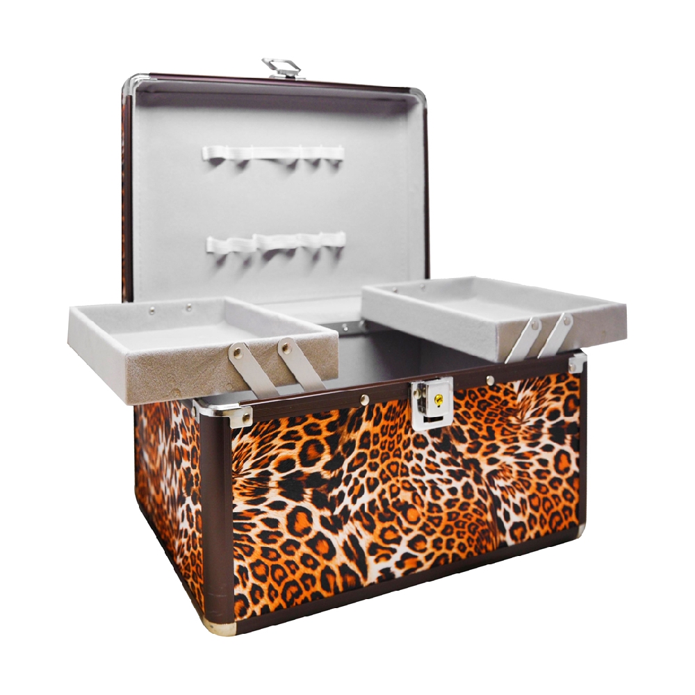 Maletín Animal print aluminio (2 bandejas) | Vista 3