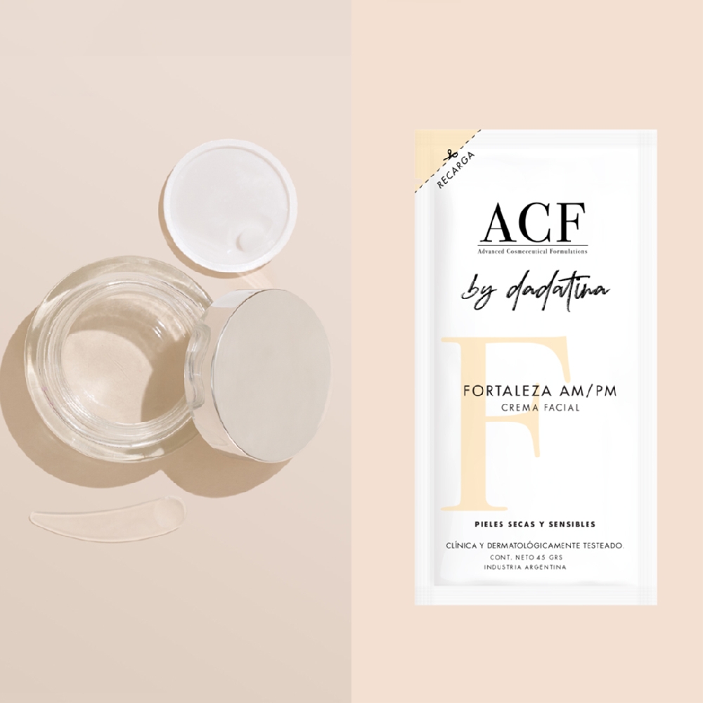 SET CREMA FORTALEZA + RECARGA + PORTACOSM | Vista 2