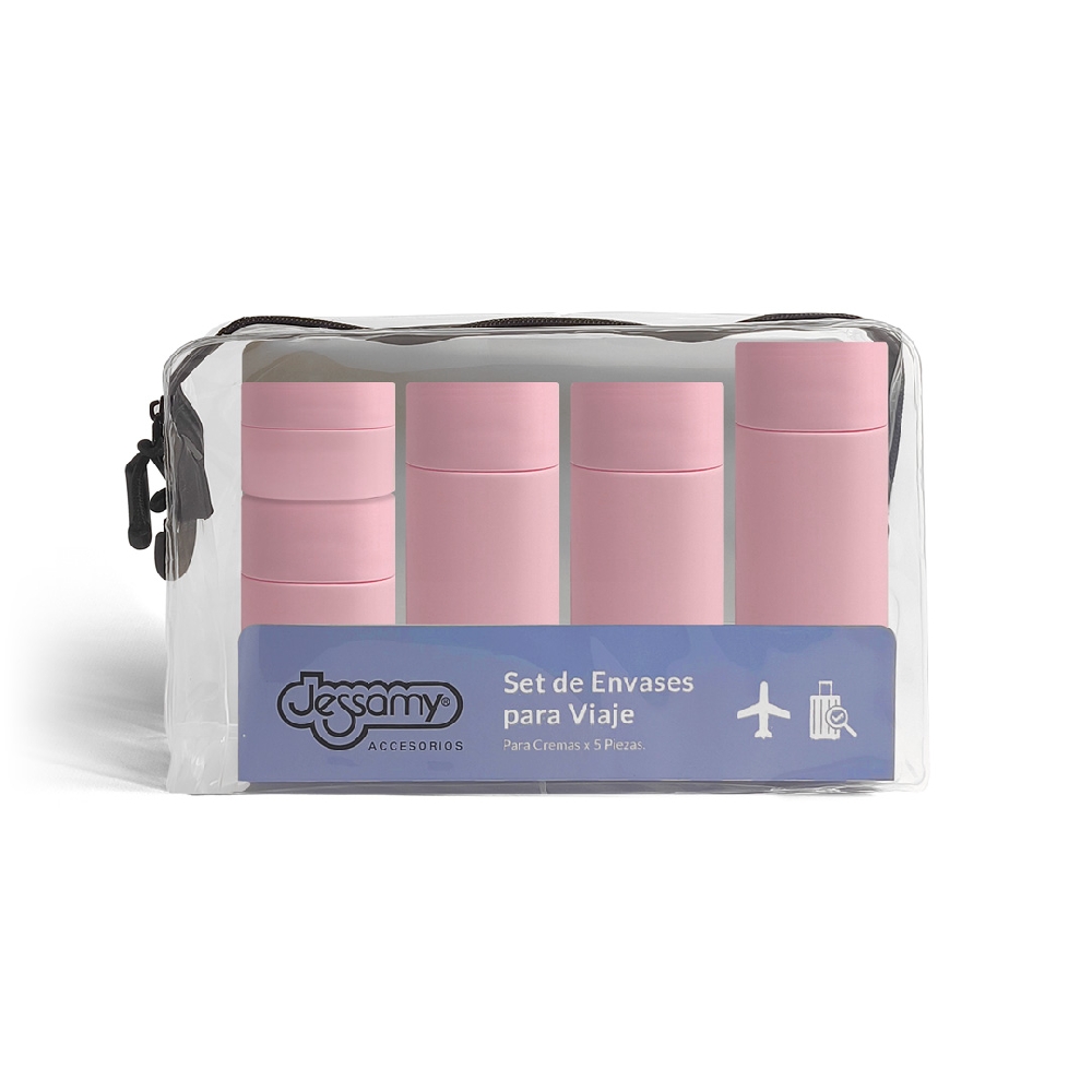 N00996 Set de Viaje 5 Piezas con portacosmetico