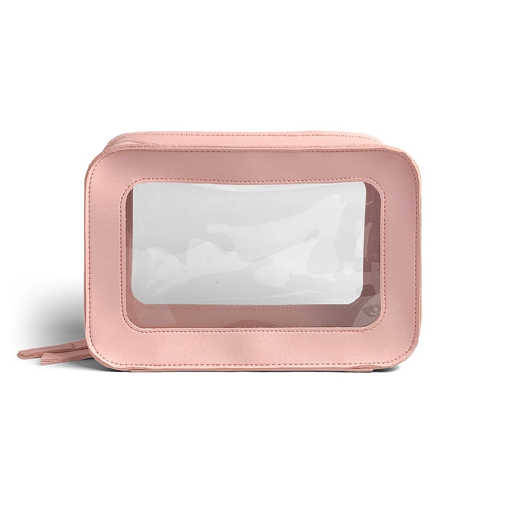 PORTACOSMETICO CON VENTANA GRANDE 23x7x15.5cm | Vista 3