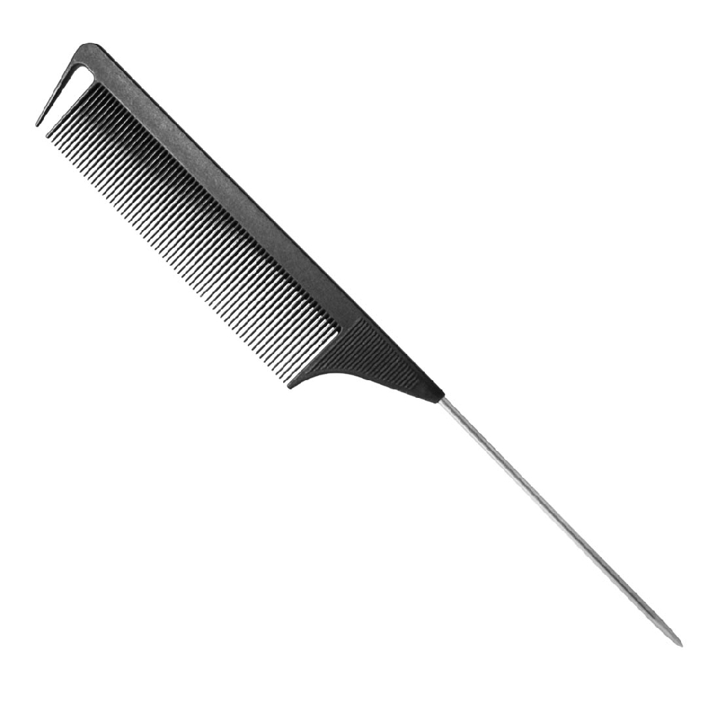 P07619 PEINES CARBONO CON COLA METAL