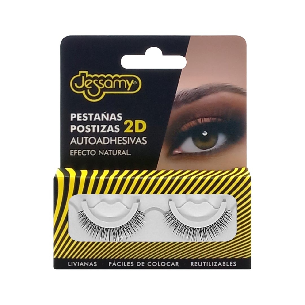 PESTAÑAS POSTIZAS 2D AUTOADHESIVAS - G-101 | Vista 2