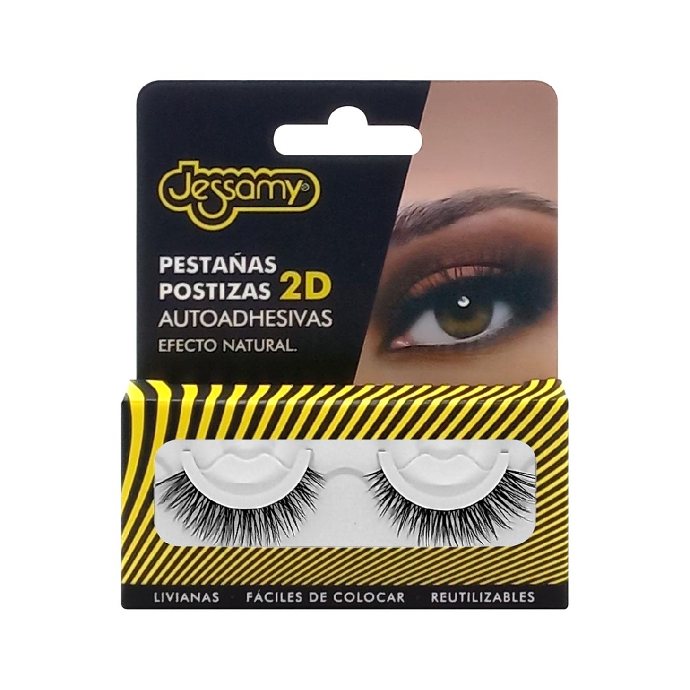 PESTAÑAS POSTIZAS 2D AUTOADHESIVAS - G-123 | Vista 2