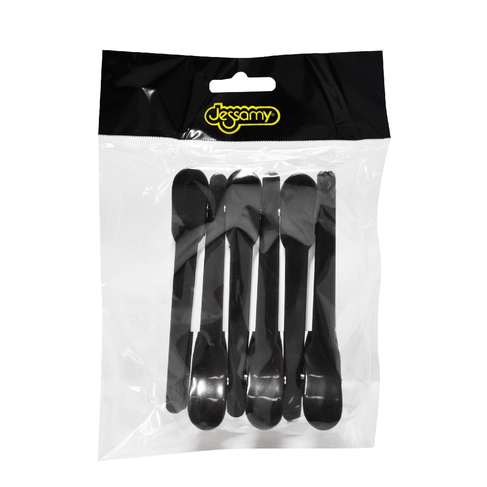 SEPARADOR DE CABELLO, PICO NEGRO  X 6 | Vista 4