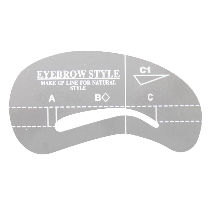 S03414 STENCIL PARA CEJAS SET X 4