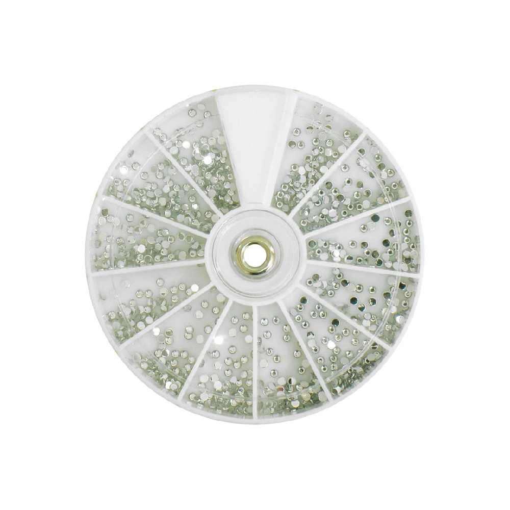 U00012 CARROUSEL STRASS X 600 (PLATA)