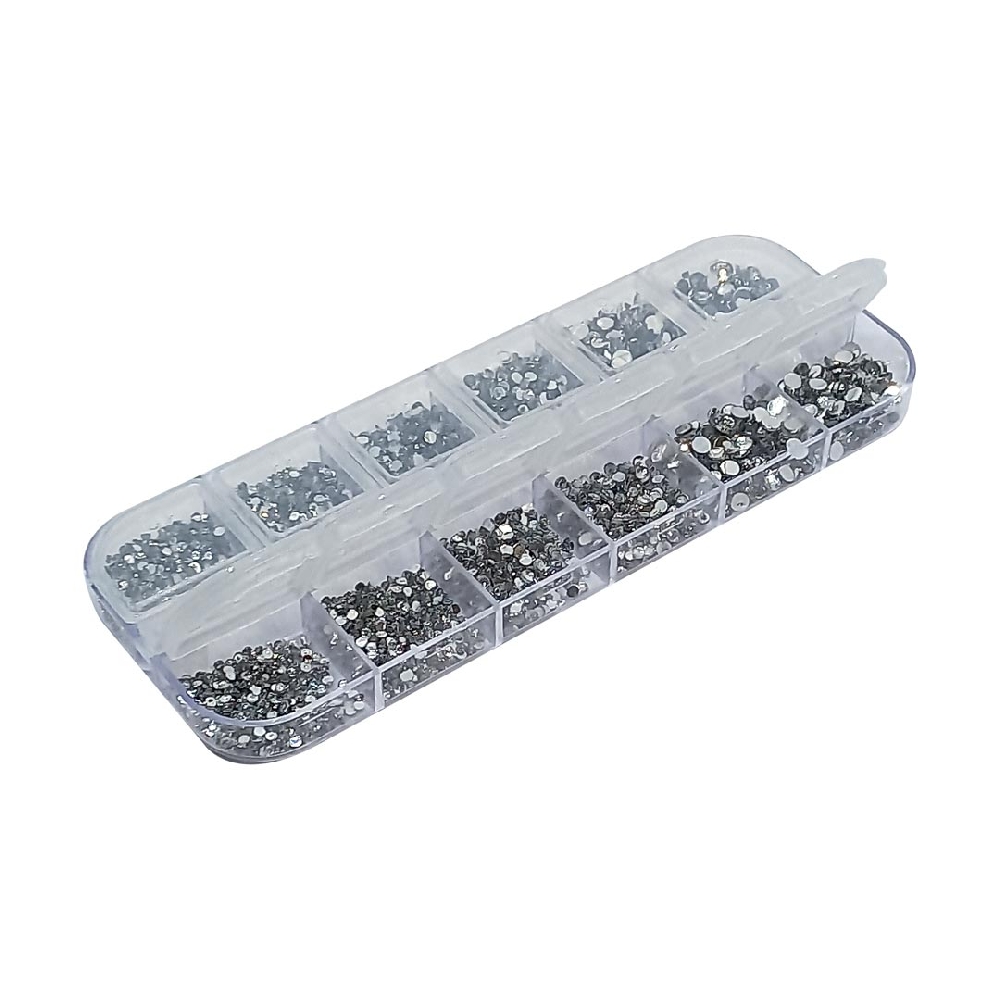 U00021 ORGANIZADOR CON RHINESTONE PLATA