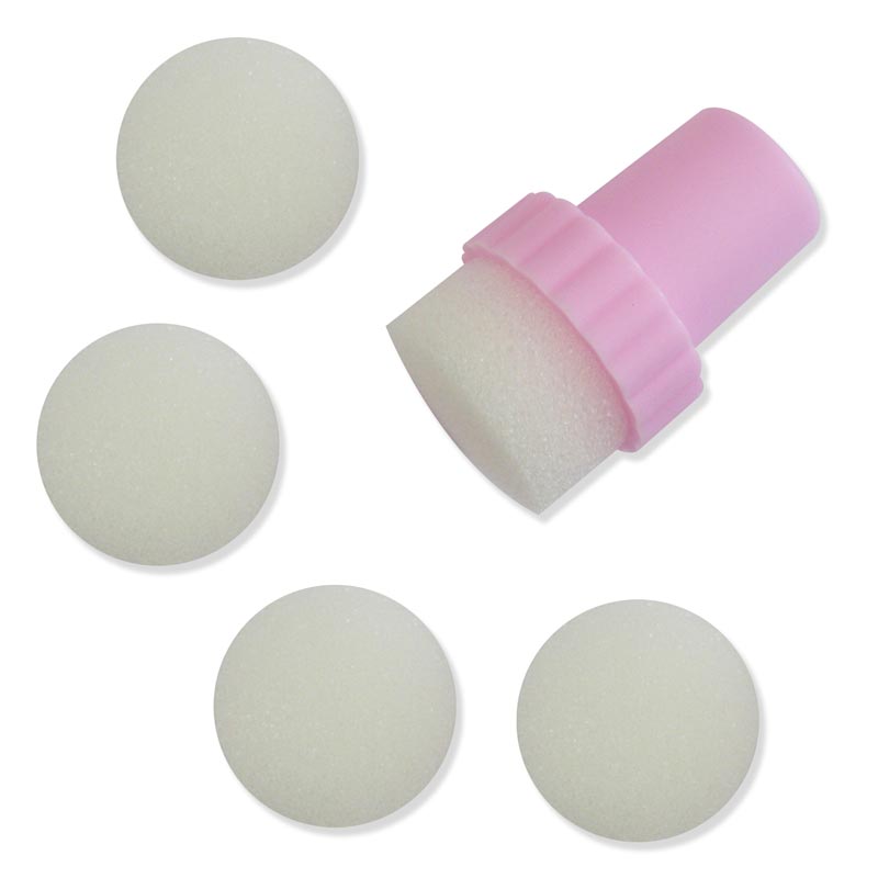 U00078 SELLO ESPONJA DECORACI&Oacute;N DE U&Ntilde;AS