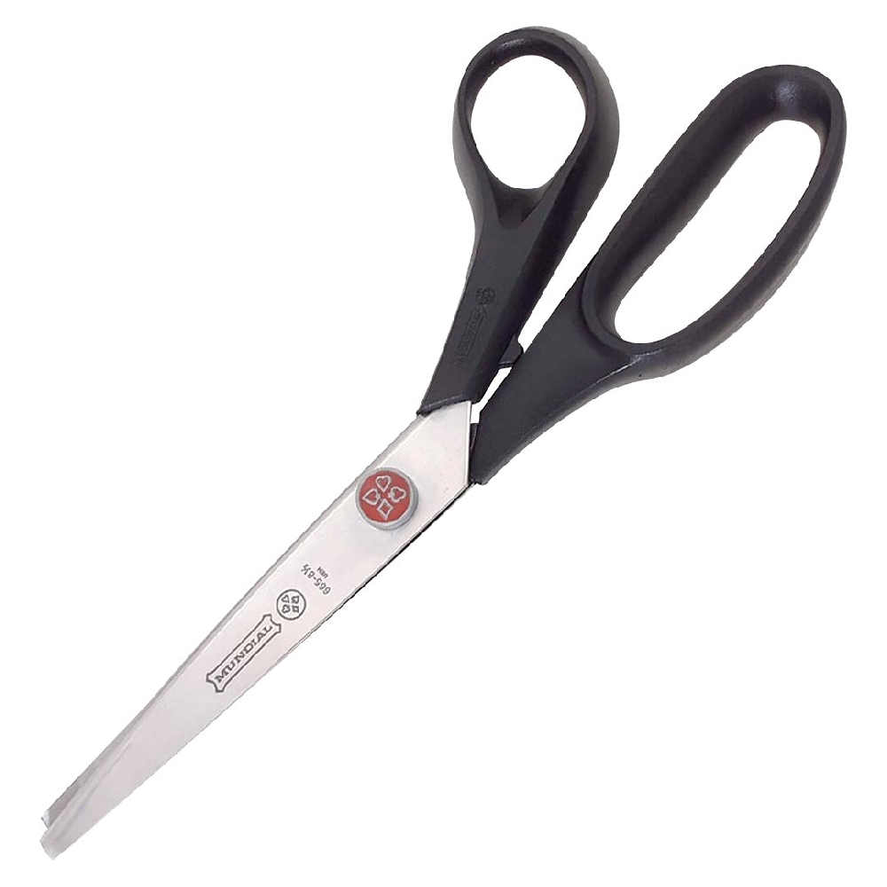 W00665 MUNDIAL TIJERA ZIG ZAG DENTADA 665 8 1/2"