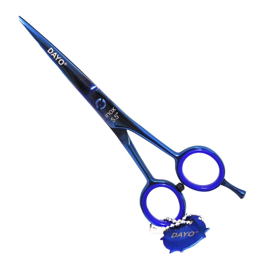 W01755 TIJERA DAYO 5.5" MD BLUE TITANIUM