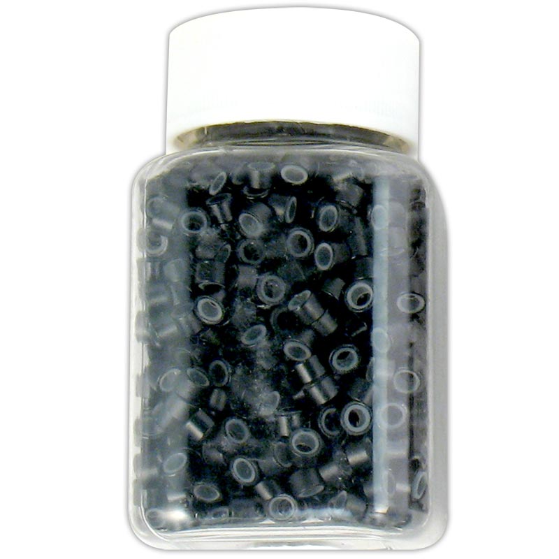 W03650 MICRO RINGS NEGRO C/SILICONAS