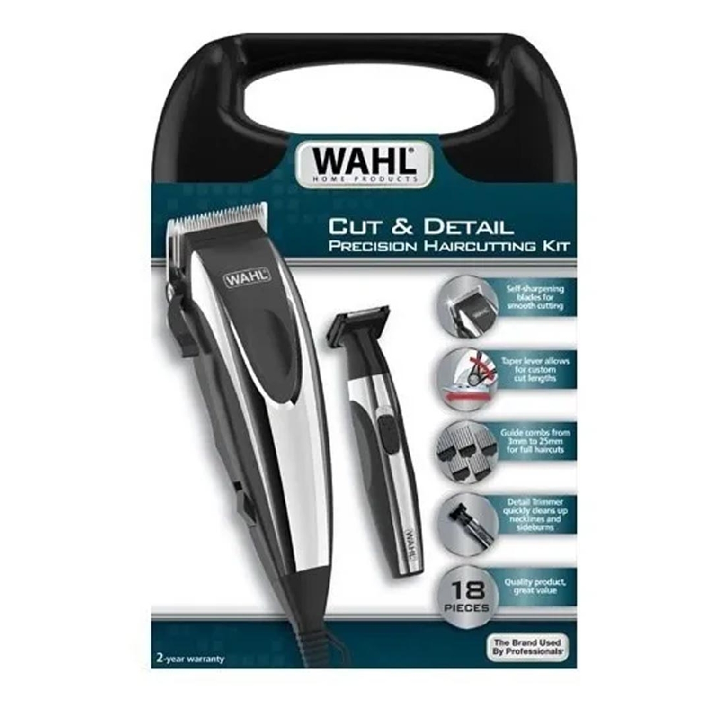 WAHL CUT & DETAIL MAQ. Y PATILLERA X 18 PIEZAS | Vista 3