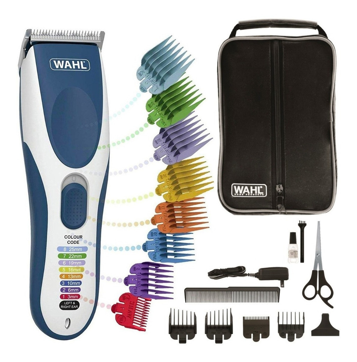 W09649 WAHL MAQ COLORPRO 20 PIEZAS REC. C/ESTUCHE