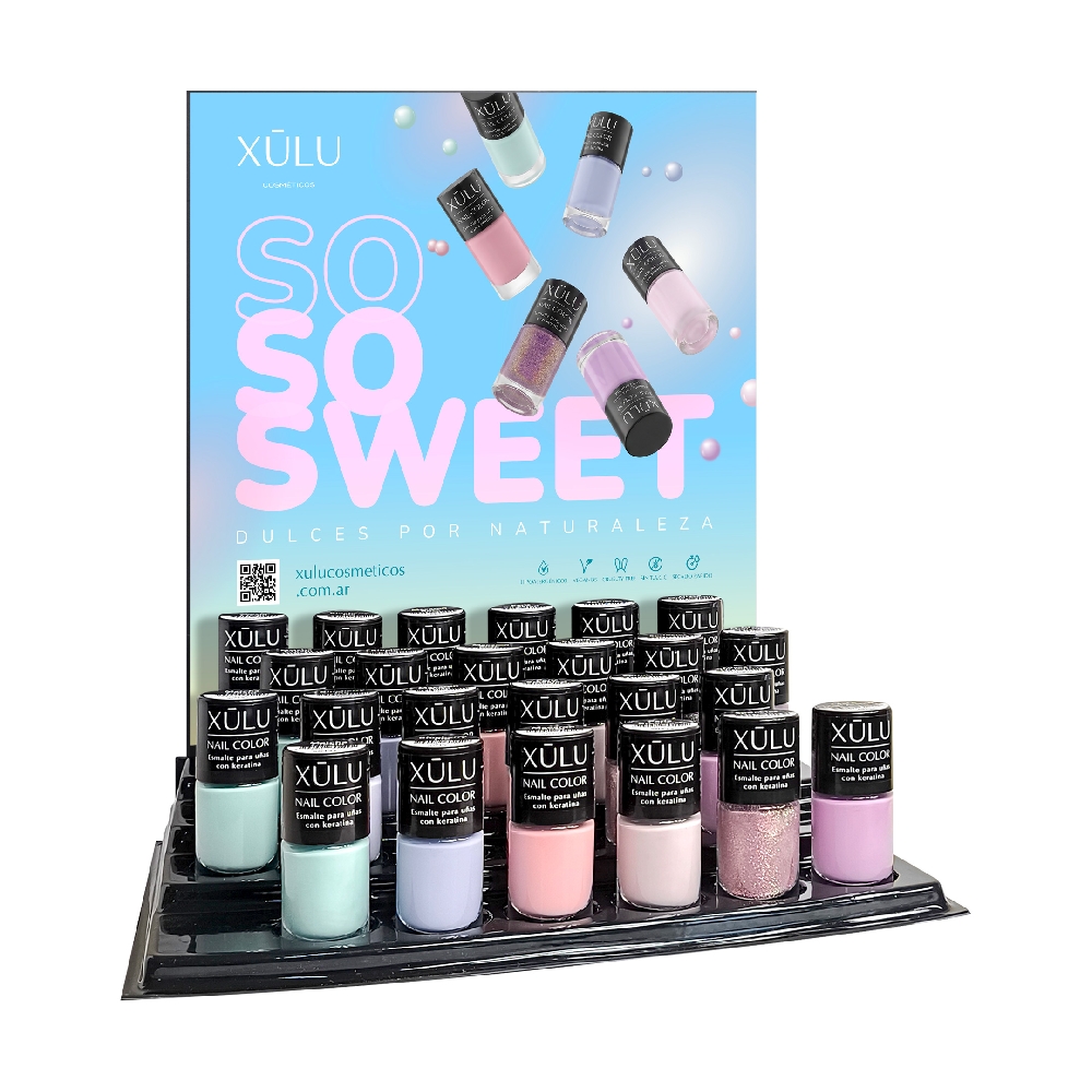 Z08815 Exh X&uacute;lu So So Sweet Esmalte Nail Color x48