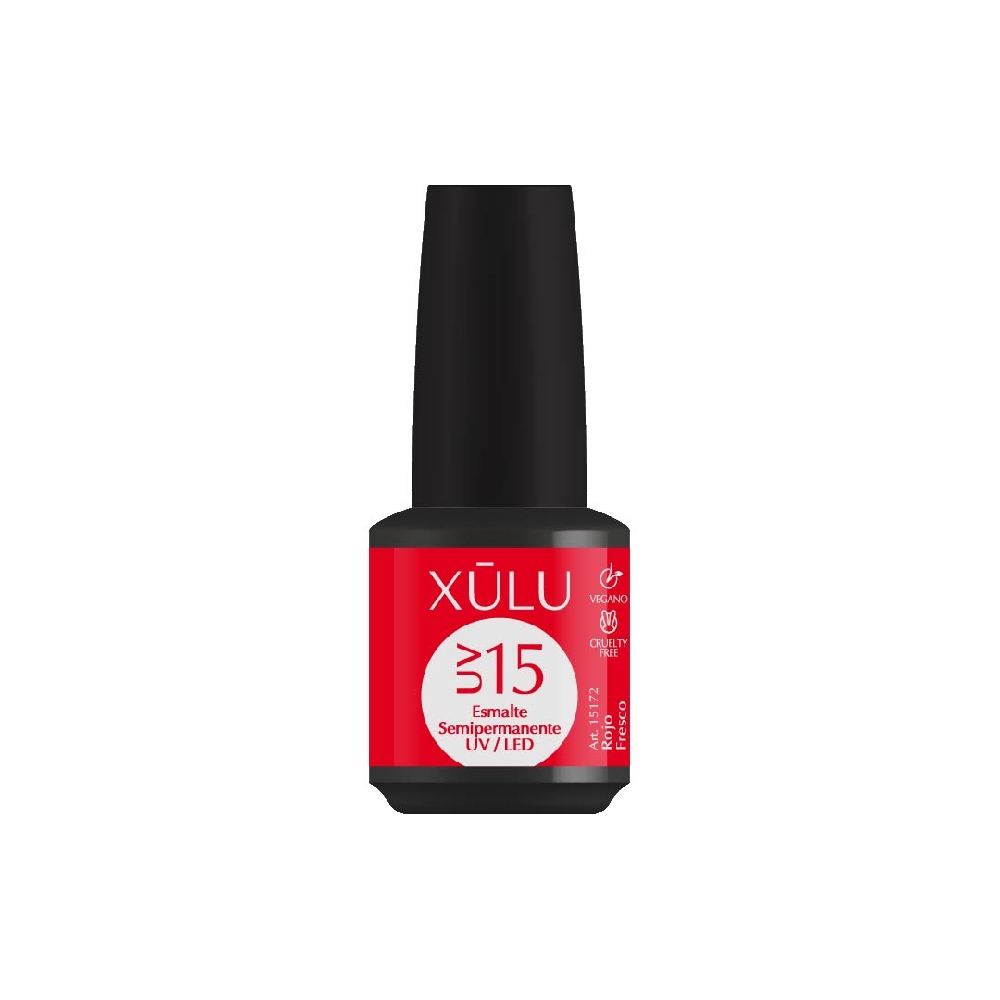 Z15172 X&Uacute;LU ESMALTE SEMI UV/LED n.172 Rojo Fresco x15ml