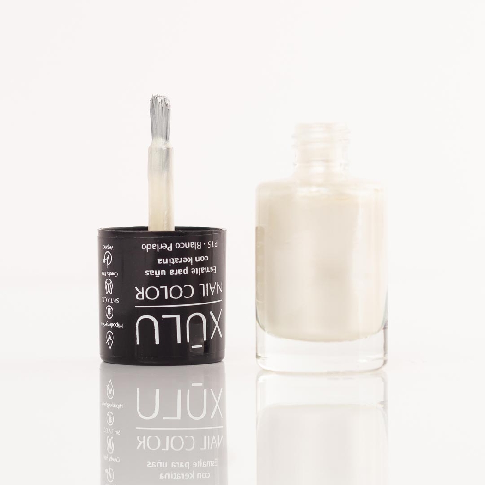 ESMALTE NAIL COLOR x10 ml - P015 Blanco Perlado | Vista 4