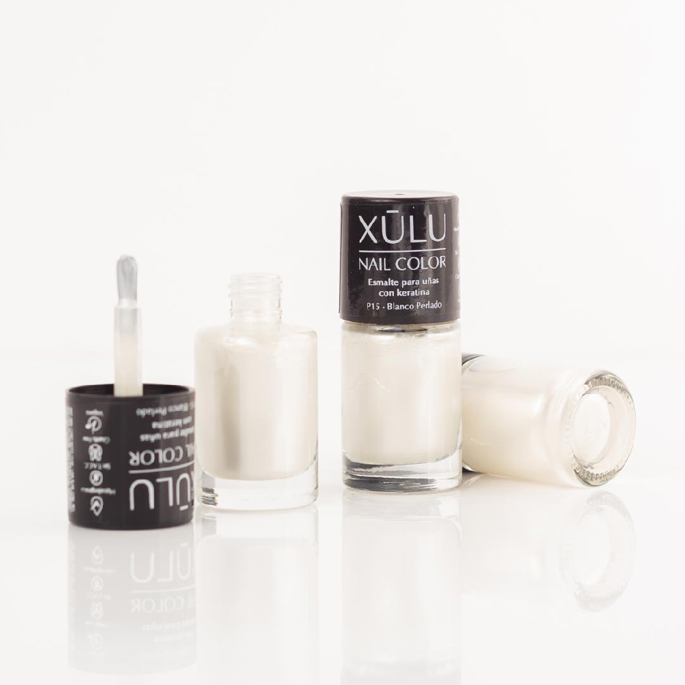 ESMALTE NAIL COLOR x10 ml - P015 Blanco Perlado | Vista 3