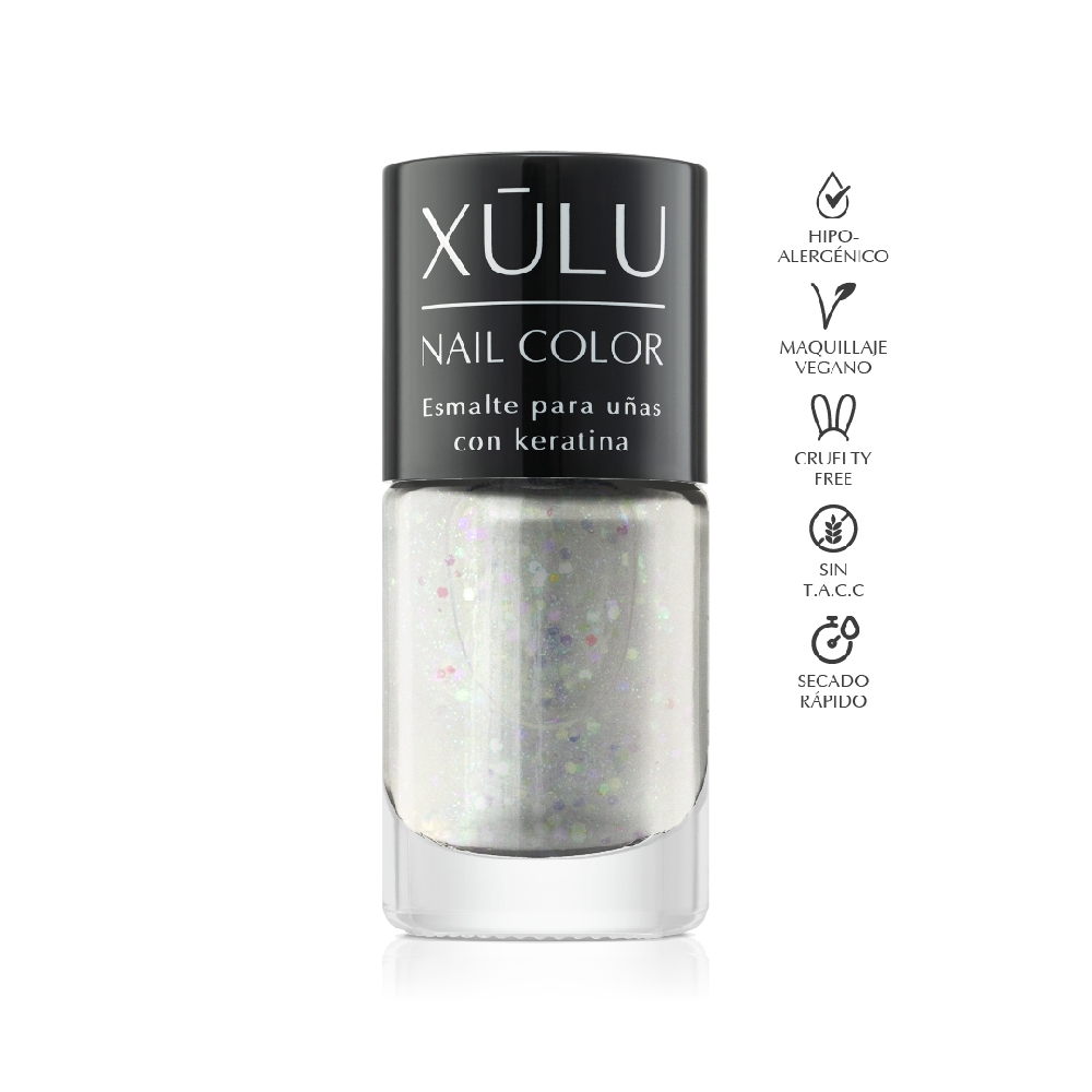 Z80224 ESMALTE NAIL COLOR x10 ml - G224 Glitter Cristal